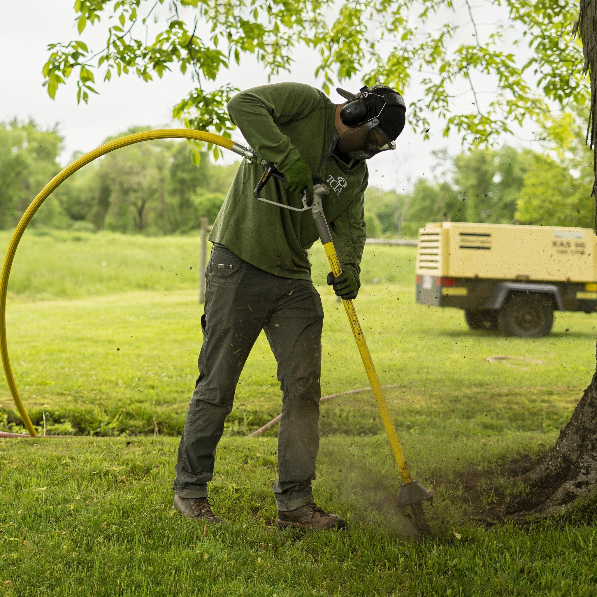 AirSpade 2000 Arbor Series - 150 cfm with 3 Ft Barrel (HT116)